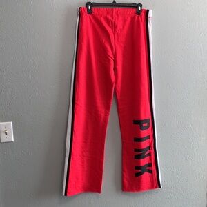 VS PINK VINTAGE NWOT RED SWEATPANTS